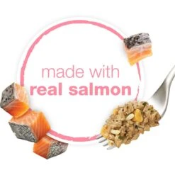 Purina Beneful Chopped Blends With Salmon, Sweet Potatoes, Brown Rice & Spinach Wet Dog Food -Snuggle Paws 100028 PT2. AC SS1800 V1700157973