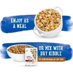 Purina Beneful Prepared Meals Roasted Turkey Medley With Wild Rice, Peas & Barley Wet Dog Food -Snuggle Paws 100183 PT5. AC SS1800 V1700159069