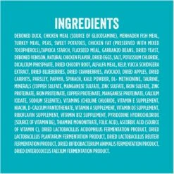 Evolve Deboned Grain-Free Duck, Sweet Potato & Venison Recipe Dry Dog Food -Snuggle Paws 100453 PT5. AC SS1800 V1608686850