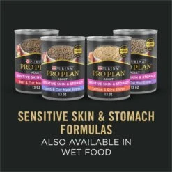 Purina Pro Plan Adult Sensitive Skin & Stomach Salmon & Rice Formula Dry Dog Food -Snuggle Paws 101143 PT6. AC SS1800 V1701881770