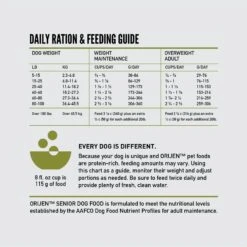 ORIJEN Senior Grain-Free Dry Dog Food -Snuggle Paws 101299 PT8. AC SS1800 V1685634906