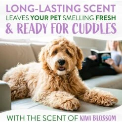 TropiClean Kiwi Blossom Deodorizing Dog & Cat Spray 14 TropiClean Kiwi Blossom Deodorizing Dog & Cat Spray -Snuggle Paws 101307 PT5. AC SS1800 V1684411104
