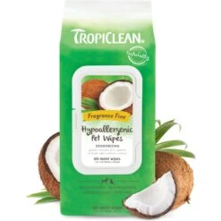 TropiClean Hypo Allergenic Deodorizing Dogs Wipes