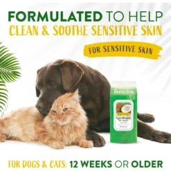 TropiClean Hypo Allergenic Deodorizing Dogs Wipes 15 TropiClean Hypo Allergenic Deodorizing Dogs Wipes -Snuggle Paws 101317 PT4. AC SS1800 V1683063665