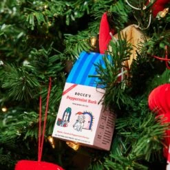 Bocce's Bakery Peppermint Bark Ornament Soft & Chewy Dog Treats -Snuggle Paws 1016678 PT3. AC SS1800 V1700861582