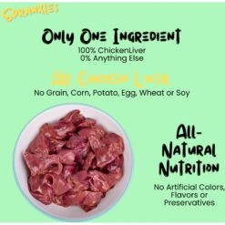 Sprankles Chicken Liver Grain-Free Freeze-Dried Dog & Cat Treats -Snuggle Paws 1017846 PT2. AC SS1800 V1700598840