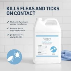 Veterinary Formula Clinical Care Flea & Tick Shampoo -Snuggle Paws 101839 PT2. AC SS1800 V1632786401