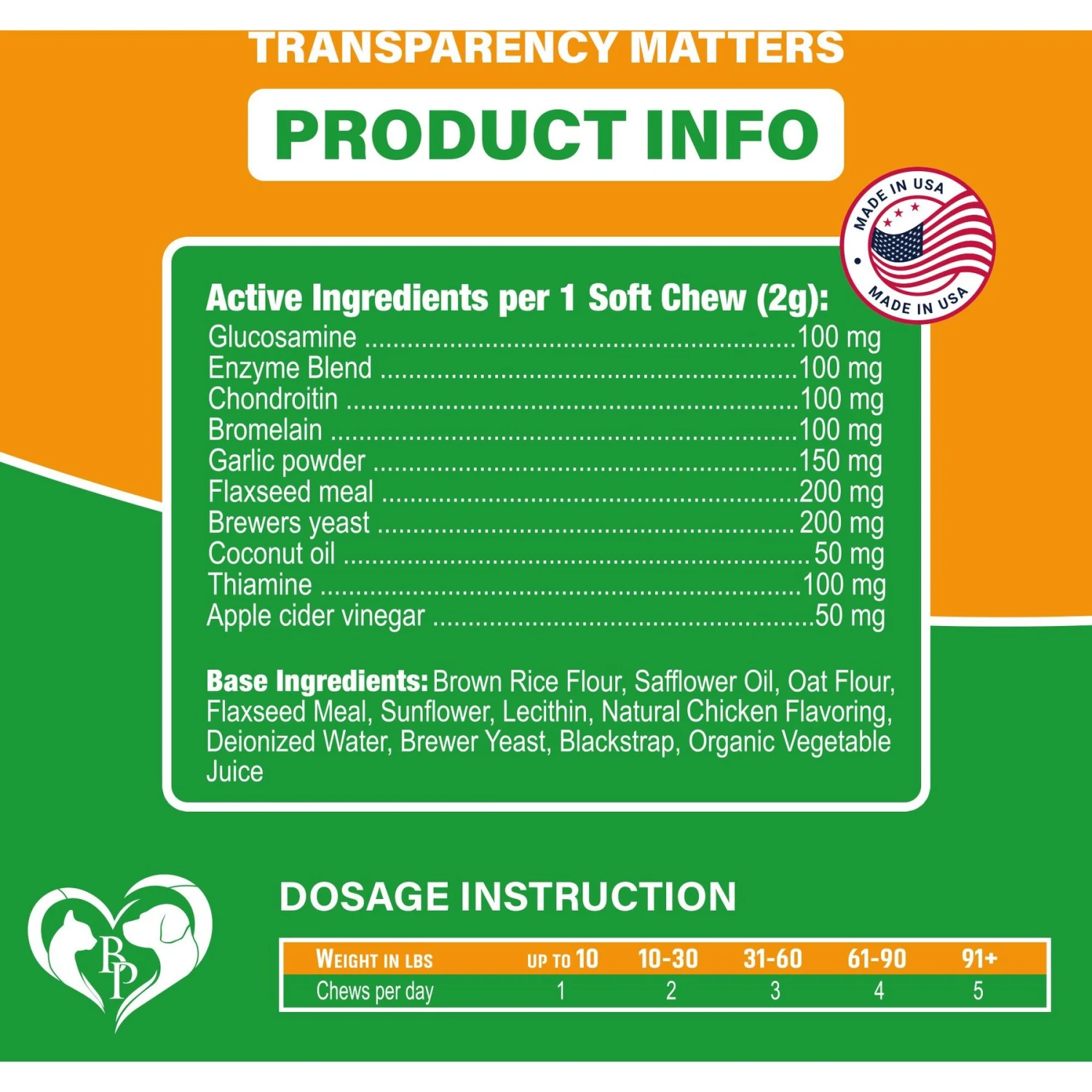 Beloved Pets Flea & Tick Prevention + Complex Multivitamin Chicken Flavored Soft Chew Flea & Tick Prevention Supplement For Dogs, 10-oz Jar 7 Beloved Pets Flea & Tick Prevention + Complex Multivitamin Chicken Flavored Soft Chew Flea & Tick Prevention Supplement For Dogs, 10-oz Jar - Image 5