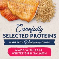 Natural Balance Limited Ingredient Whitefish, Rice, & Salmon Recipe Canned Dog, 13-oz Can, Case Of 12 -Snuggle Paws 1021566 PT4. AC SS1800 V1703194996