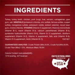 Purina ONE SmartBlend Grain-Free True Instinct Classic Ground With Real Turkey & Venison Canned Dog Food 13 Purina ONE SmartBlend Grain-Free True Instinct Classic Ground With Real Turkey & Venison Canned Dog Food -Snuggle Paws 102391 PT4. AC SS1800 V1668811140