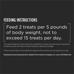 Purina Pro Plan Veterinary Diets Gentle Snackers Dog Treats, 8-oz Pouch -Snuggle Paws 1030950 PT7. AC SS1800 V1702673684