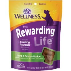 Wellness The Rewarding Life Lamb & Salmon Soft & Chewy Natural Dog Treats