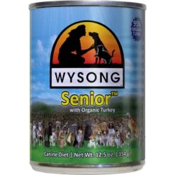 Wysong Senior With Organic Turkey Canned Dog Food