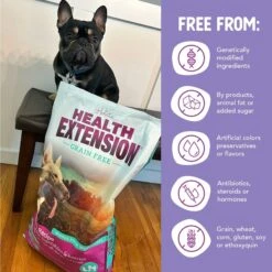 Health Extension Grain-Free Salmon Recipe Dry Dog Food -Snuggle Paws 105280 PT5. AC SS1800 V1678387567