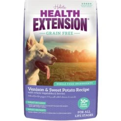 Health Extension Grain-Free Venison & Sweet Potato Recipe Dry Dog Food