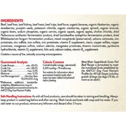 Stella & Chewy's SuperBlends Grass-Fed Beef Recipe Meal Mixers Freeze-Dried Raw Dog Food 9 Stella & Chewy's SuperBlends Grass-Fed Beef Recipe Meal Mixers Freeze-Dried Raw Dog Food -Snuggle Paws 105616 PT6. AC SS1800 V1516036179