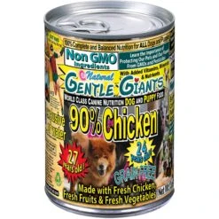 Gentle Giants Natural Non-GMO Puppy Grain-Free Chicken Wet Dog Food