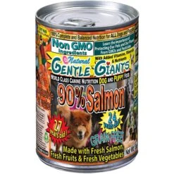 Gentle Giants Natural Non-GMO Puppy Grain-Free Salmon Wet Dog Food