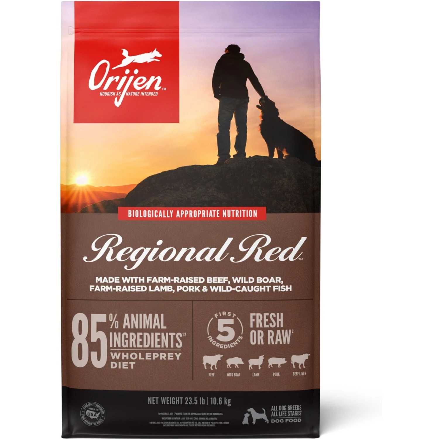 ORIJEN Regional Red Grain-Free Dry Dog Food 3 ORIJEN Regional Red Grain-Free Dry Dog Food