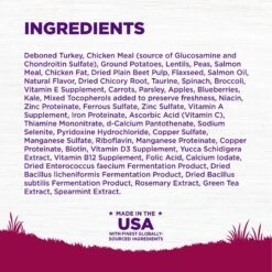 Wellness Grain-Free Complete Health Small Breed Adult Deboned Turkey, Chicken Meal & Salmon Meal Recipe Dry Dog Food -Snuggle Paws 106880 PT6. AC SS1800 V1605839226