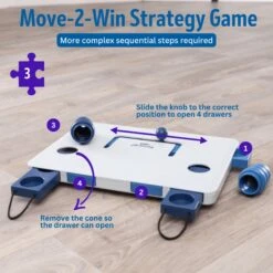 TRIXIE Move2Win Activity Strategy Game Dog Toy 13 TRIXIE Move2Win Activity Strategy Game Dog Toy -Snuggle Paws 107273 PT3. AC SS1800 V1686334832