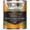 VICTOR Chicken & Vegetables Stew Cuts In Gravy Grain-Free Canned Dog Food -Snuggle Paws 107342 MAIN. AC SS1800 V1576768081