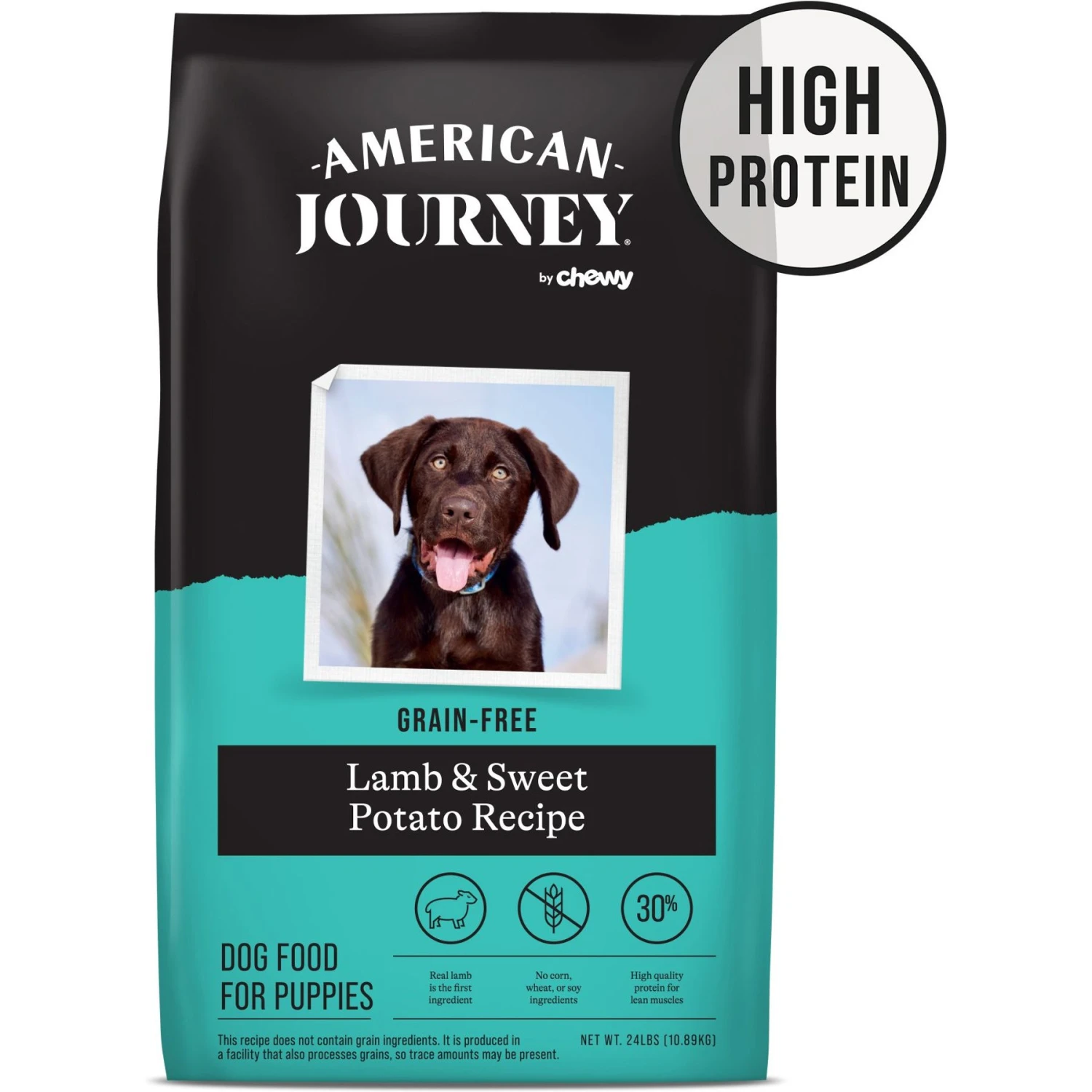 American Journey Puppy Lamb & Sweet Potato Recipe Grain-Free Dry Dog Food 3 American Journey Puppy Lamb & Sweet Potato Recipe Grain-Free Dry Dog Food