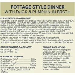 CANIDAE PURE Petite All Stages Small Breed Pottage Style Dinner With Duck & Pumpkin Breed Wet Dog Food Trays, 3.5-oz, Case Of 12 -Snuggle Paws 108458 PT5. AC SS1800 V1657655129