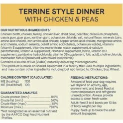 CANIDAE PURE Petite All Stages Small Breed Terrine Style Dinner With Chicken & Peas Wet Dog Food Trays, 3.5-oz, Case Of 12 12 CANIDAE PURE Petite All Stages Small Breed Terrine Style Dinner With Chicken & Peas Wet Dog Food Trays, 3.5-oz, Case Of 12 -Snuggle Paws 108460 PT5. AC SS1800 V1657655129