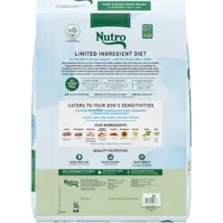 Nutro Limited Ingredient Diet Sensitive Support With Real Lamb & Sweet Potato Grain-Free Small Bites Adult Dry Dog Food -Snuggle Paws 109399 PT2. AC SS1800 V1670339344
