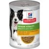 Hill's Science Diet Adult 7+ Senior Vitality Chicken & Vegetable Stew Canned Dog Food