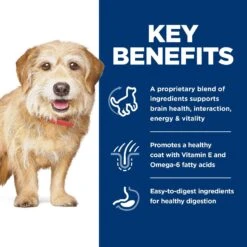 Hill's Science Diet Adult 7+ Senior Vitality Small & Mini Chicken & Rice Recipe Dry Dog Food -Snuggle Paws 109455 PT5. AC SS1800 V1693497983