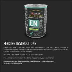 Purina Pro Plan Veterinary Diets EN Gastroenteric Low Fat Wet Dog Food -Snuggle Paws 109580 PT7. AC SS1800 V1700161297