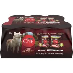 Purina ONE SmartBlend True Instinct Tender Cuts In Gravy Variety Pack Canned Dog Food
