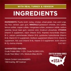 Purina ONE SmartBlend True Instinct Tender Cuts In Gravy Variety Pack Canned Dog Food -Snuggle Paws 111092 PT5. AC SS1800 V1671734930