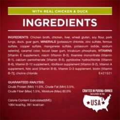 Purina ONE SmartBlend True Instinct Tender Cuts In Gravy Variety Pack Canned Dog Food -Snuggle Paws 111092 PT6. AC SS1800 V1671744255