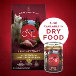 Purina ONE SmartBlend True Instinct Tender Cuts In Gravy Variety Pack Canned Dog Food -Snuggle Paws 111092 PT7. AC SS1800 V1671734926