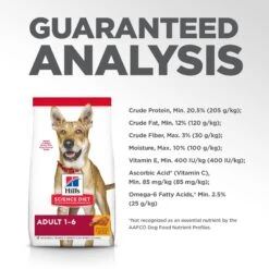 Hill's Science Diet Adult Chicken & Barley Recipe Dry Dog Food 19 Hill's Science Diet Adult Chicken & Barley Recipe Dry Dog Food -Snuggle Paws 114164 PT8. AC SS1800 V1598539883