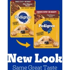 Pedigree Choice Cuts Filet Mignon Flavor In Gravy Adult Wet Dog Food -Snuggle Paws 114170 PT1. AC SS1800 V1489177338