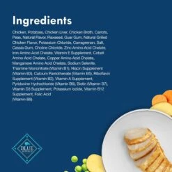 Blue Buffalo Divine Delights Grilled Chicken Flavor Pate Dog Food Trays -Snuggle Paws 114266 PT4. AC SS1800 V1642652213