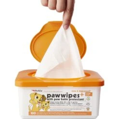 Petkin Dog & Cat Paw Wipes -Snuggle Paws 115307 PT2. AC SS1800 V1543860433