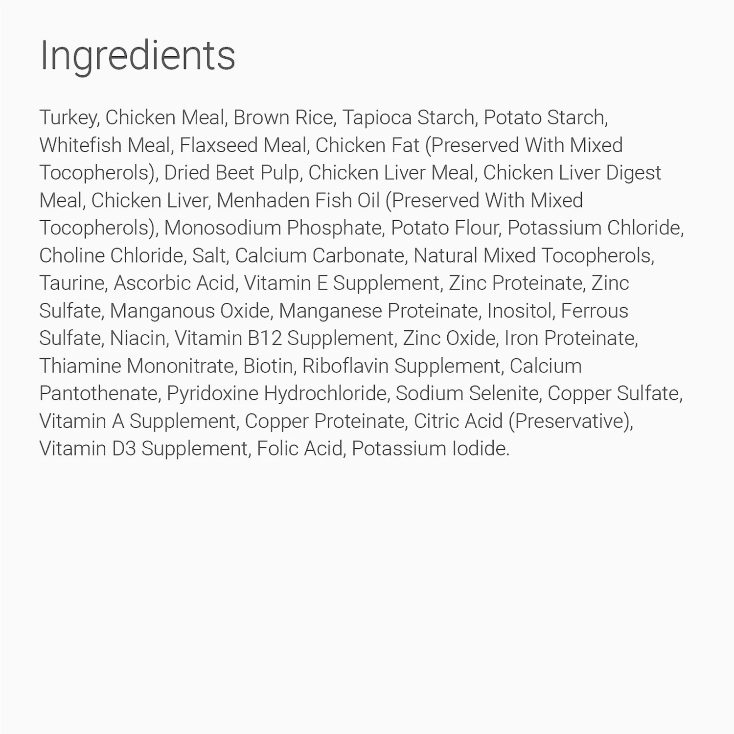 Tender & True Turkey & Brown Rice Recipe Dry Dog Food 4 Tender & True Turkey & Brown Rice Recipe Dry Dog Food - Image 2