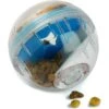 Pet Zone IQ Treat Dispenser Ball Dog Toy -Snuggle Paws 115632 Main. AC SS1800 V1583789884