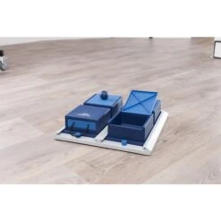 TRIXIE Activity Poker Box Activity Strategy Game Dog Toy, Level 2 -Snuggle Paws 118931 PT7. AC SS1800 V1686328487