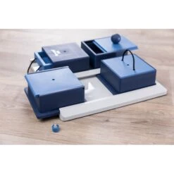 TRIXIE Activity Poker Box Activity Strategy Game Dog Toy, Level 2 -Snuggle Paws 118931 PT8. AC SS1800 V1686334833