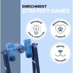 TRIXIE Mad Scientist Turn Around Activity Strategy Game Dog Toy, Level 2 14 TRIXIE Mad Scientist Turn Around Activity Strategy Game Dog Toy, Level 2 -Snuggle Paws 118935 PT4. AC SS1800 V1686331381