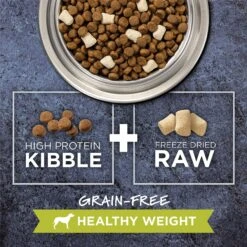 Instinct Raw Boost Healthy Weight Grain-Free Chicken & Freeze-Dried Raw Pieces Recipe Dry Dog Food -Snuggle Paws 119097 PT2. AC SS1800 V1649884911