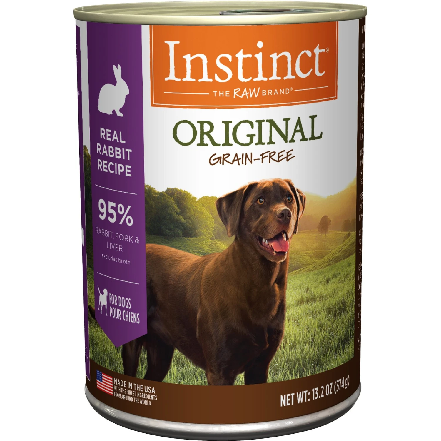 Instinct Original Grain-Free Real Rabbit Recipe Natural Wet Canned Dog Food 3 Instinct Original Grain-Free Real Rabbit Recipe Natural Wet Canned Dog Food