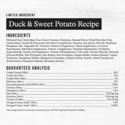 American Journey Limited Ingredient Duck & Sweet Potato Recipe Grain-Free Dry Dog Food 19 American Journey Limited Ingredient Duck & Sweet Potato Recipe Grain-Free Dry Dog Food -Snuggle Paws 121306 PT8. AC SS1800 V1665684812