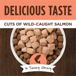 Instinct Healthy Cravings Grain-Free Cuts & Gravy Real Salmon Recipe Wet Dog Food Topper -Snuggle Paws 122333 PT2. AC SS1800 V1701880993
